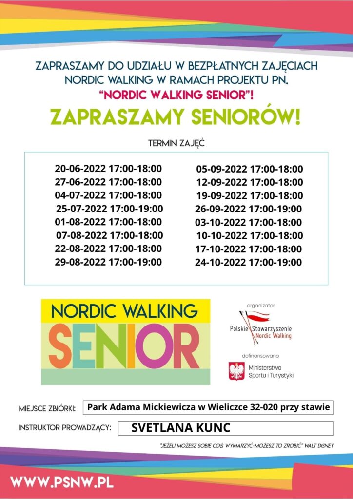 NORDIC WALKING SENIOR 2022 r.