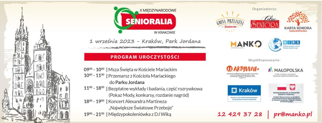 X Międzynarodowe Senioralia w Krakowie